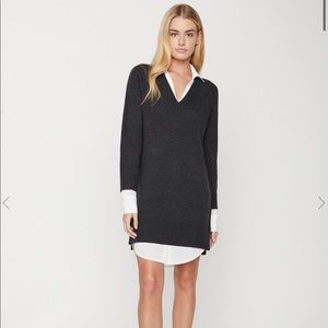 Brochu Walker layered V-neck dress